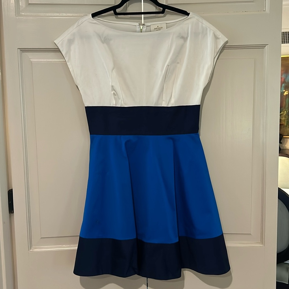 Adorable Kate Spade Color Block Dress